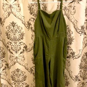 Olive green jumpsuit